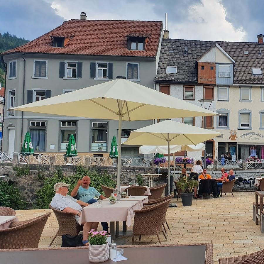 Restaurant "Café Bar am Bärenplatz" in Hornberg