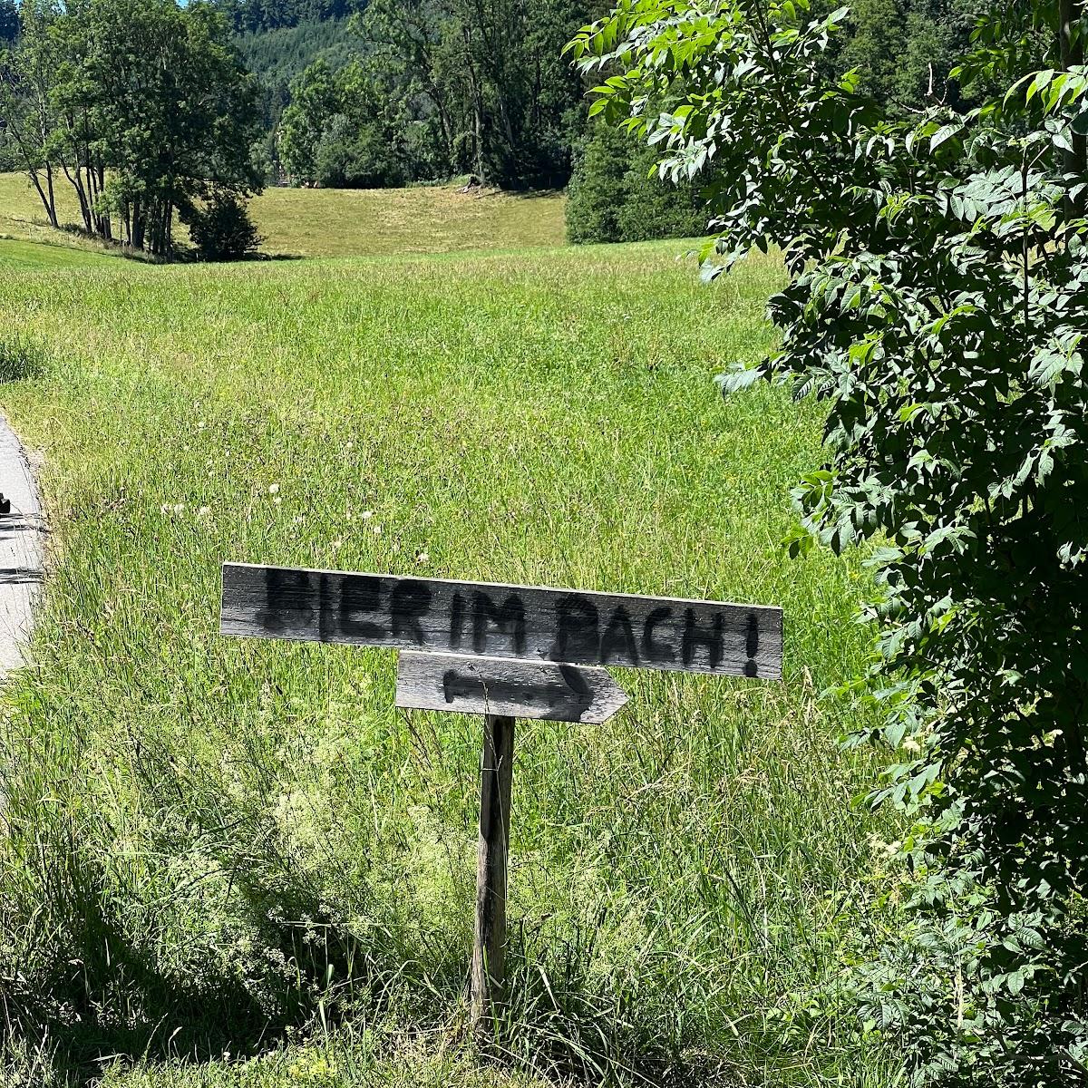 Restaurant "Bier im Bach" in Waldburg