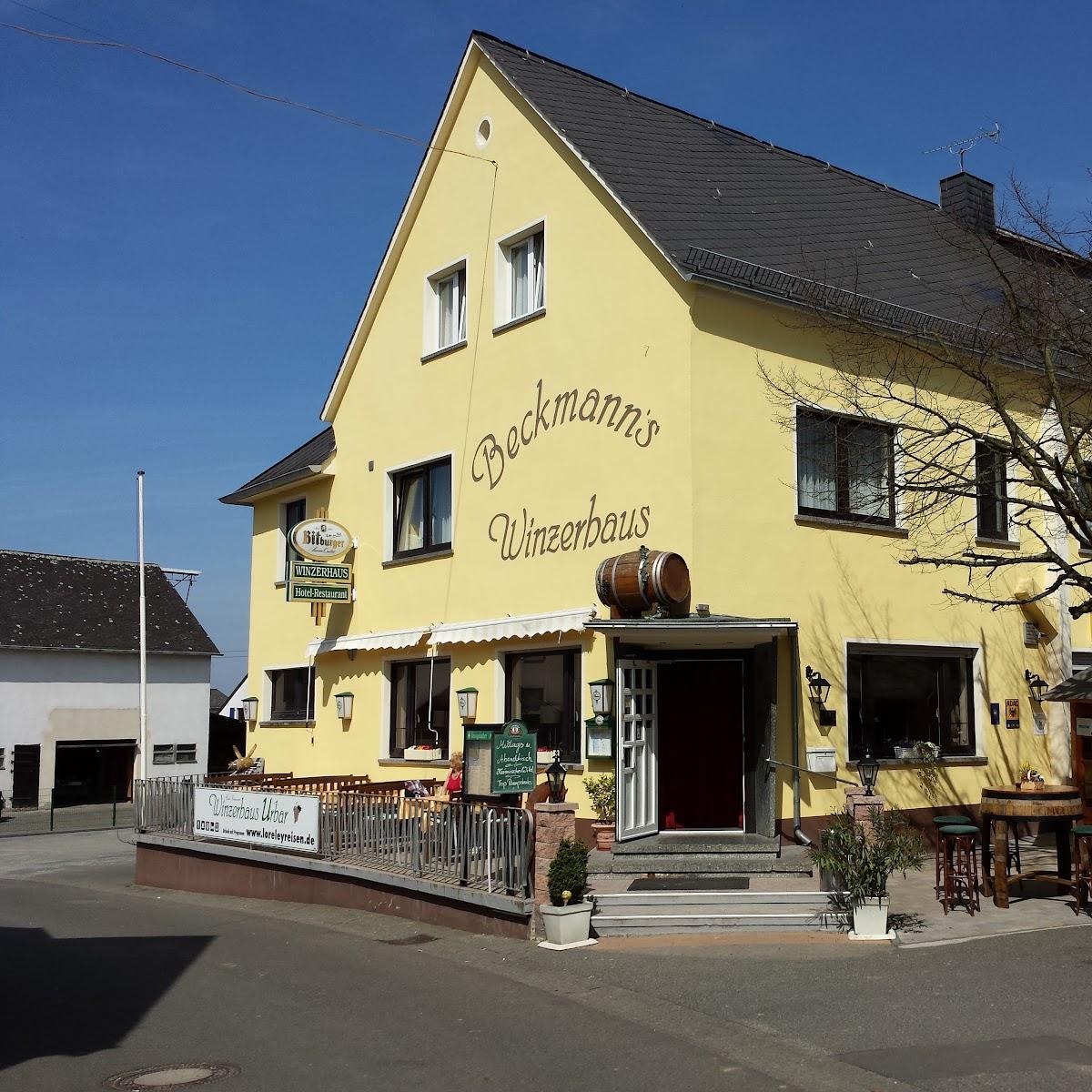 Restaurant "Beckmanns Winzerhaus" in Urbar