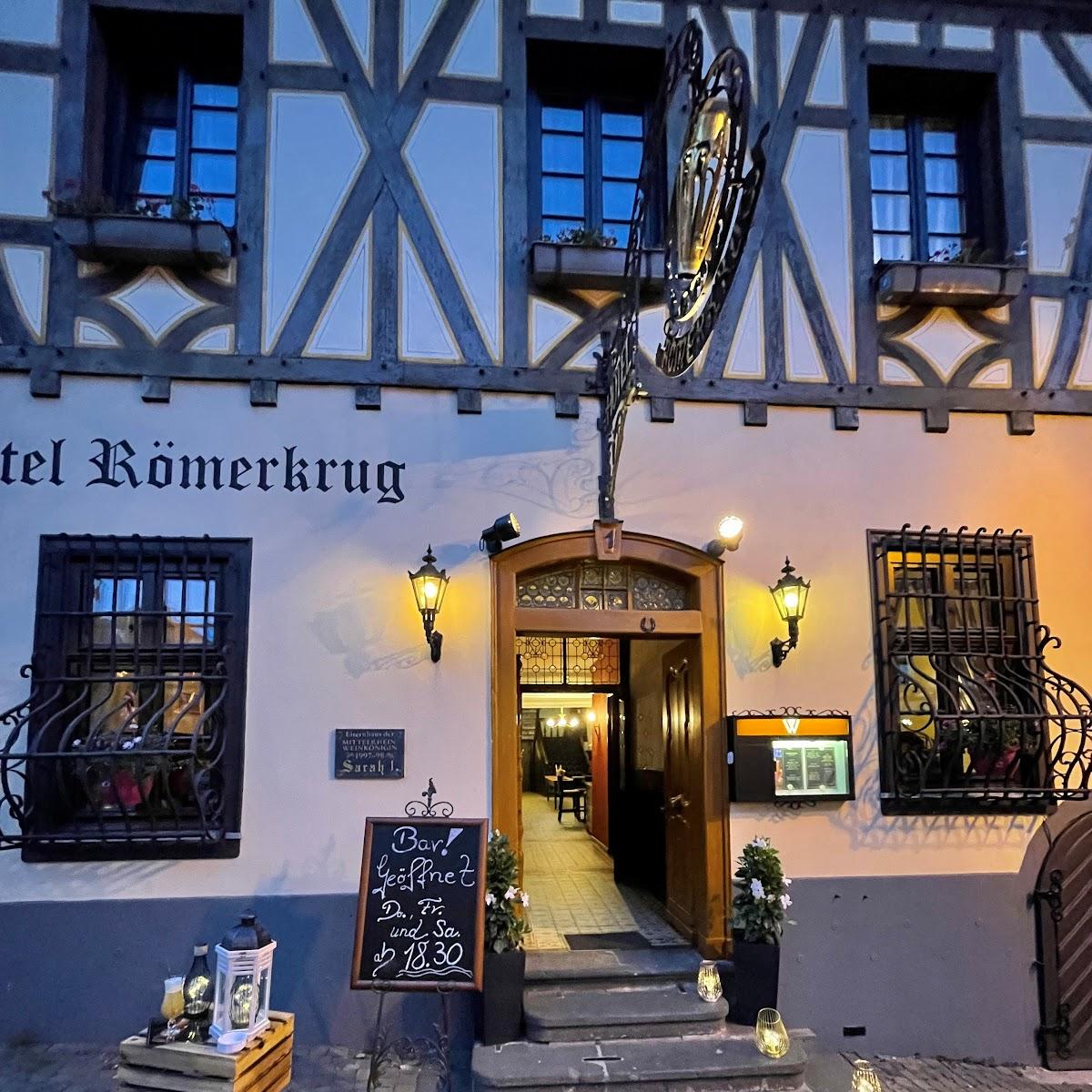Restaurant "Hotel Römerkrug" in Oberwesel