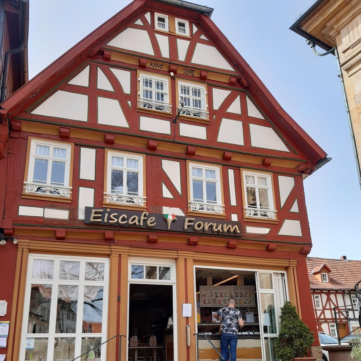 Restaurant "Eiscafé Forum." in Lauterbach (Hessen)