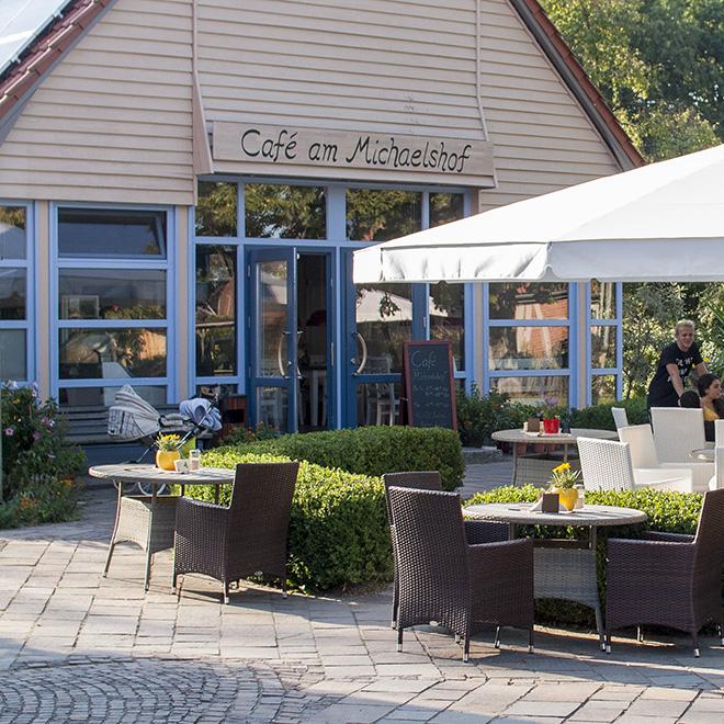Restaurant "Café am Michaelshof" in Neu Darchau
