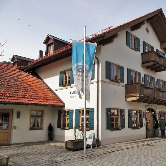 Restaurant "Gasthof zur Post" in Uffing am Staffelsee