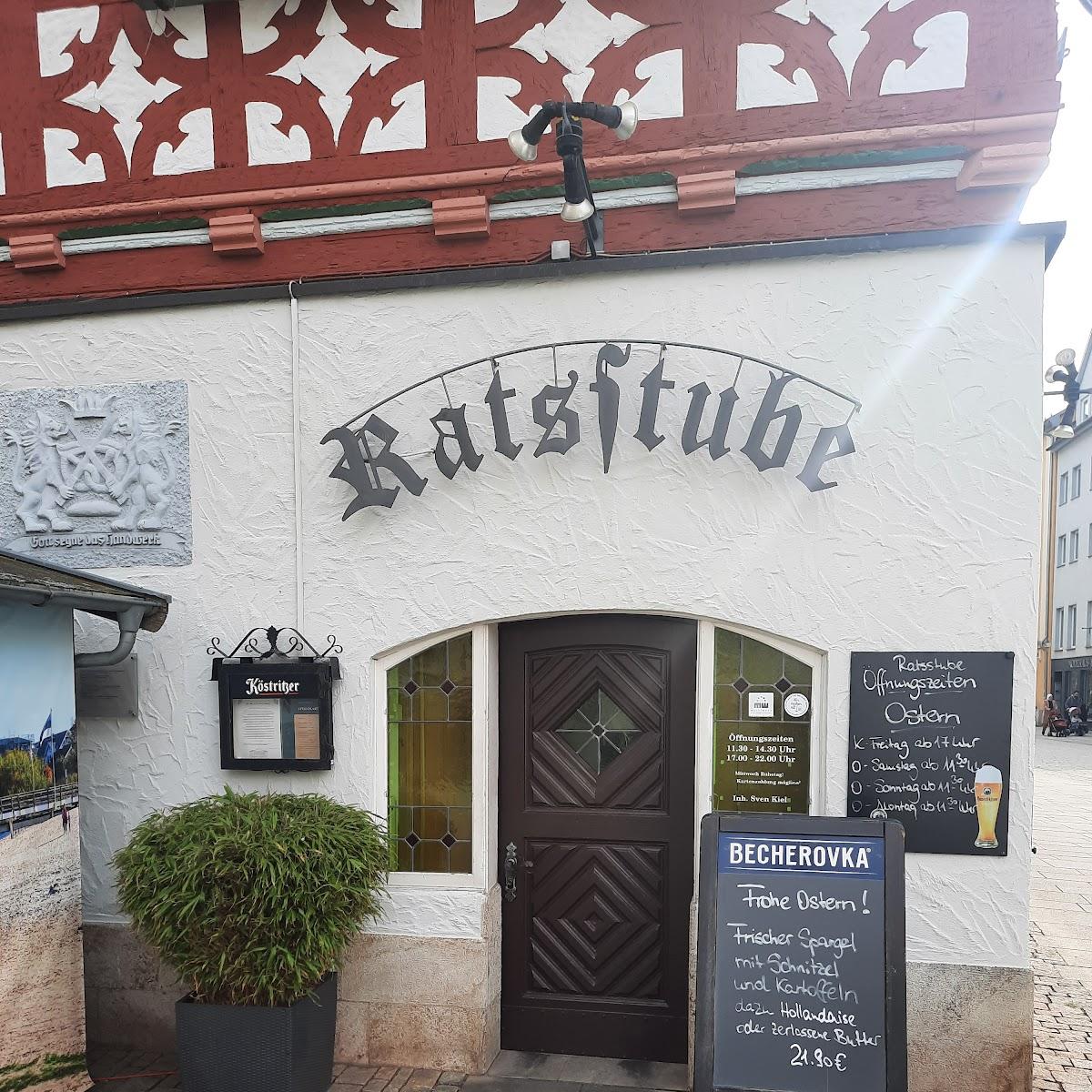 Restaurant "Ratsstube" in Meiningen