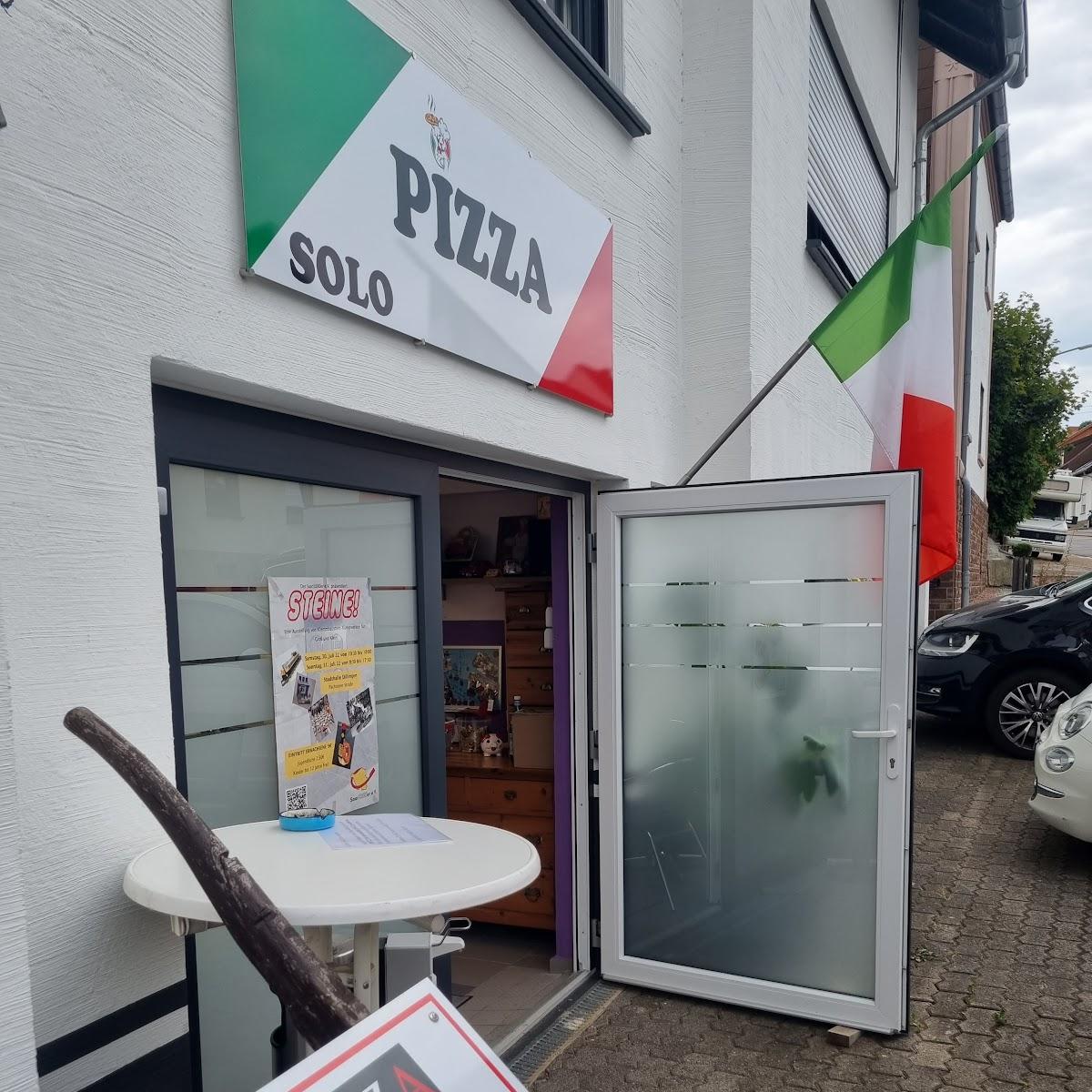 Restaurant "SOLO PIZZA" in Großrosseln