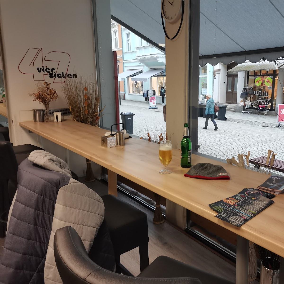 Restaurant "Vier Sieben" in Meiningen