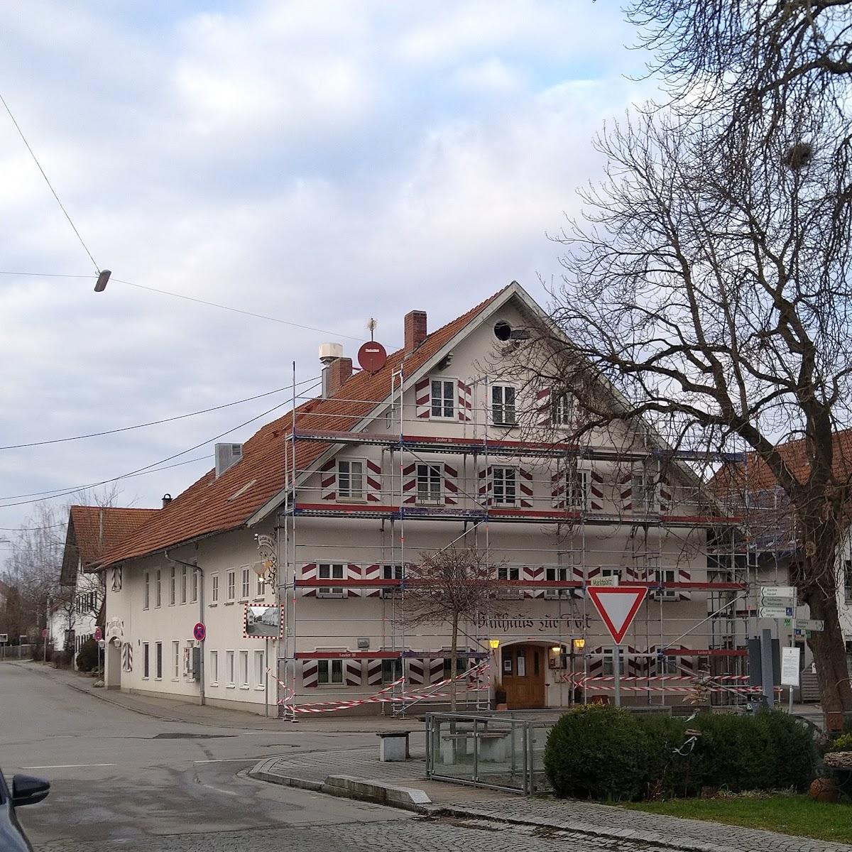 Restaurant "Gasthaus zur Post" in Waal