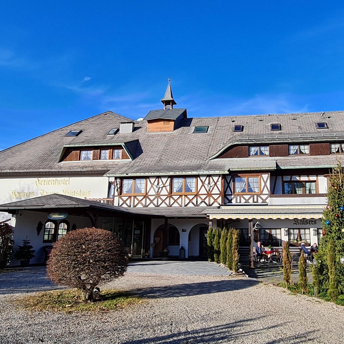 Restaurant "Ferienhotel Kaisers Tanne - Edgar Kienzler" in Breitnau