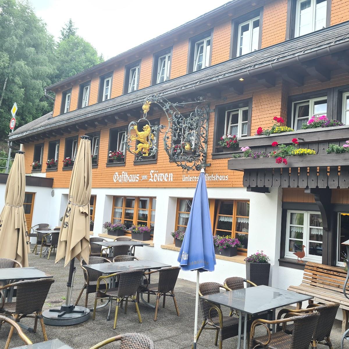 Restaurant "Schwarzwaldgasthof-Hotel Zum Löwen-Unteres Wirtshaus" in Titisee-Neustadt