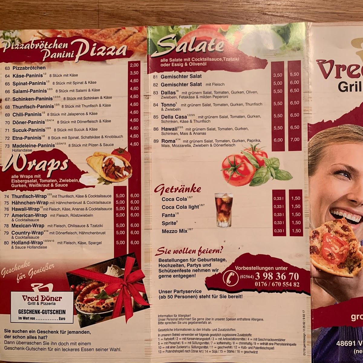 Restaurant "Vred Döner" in Vreden
