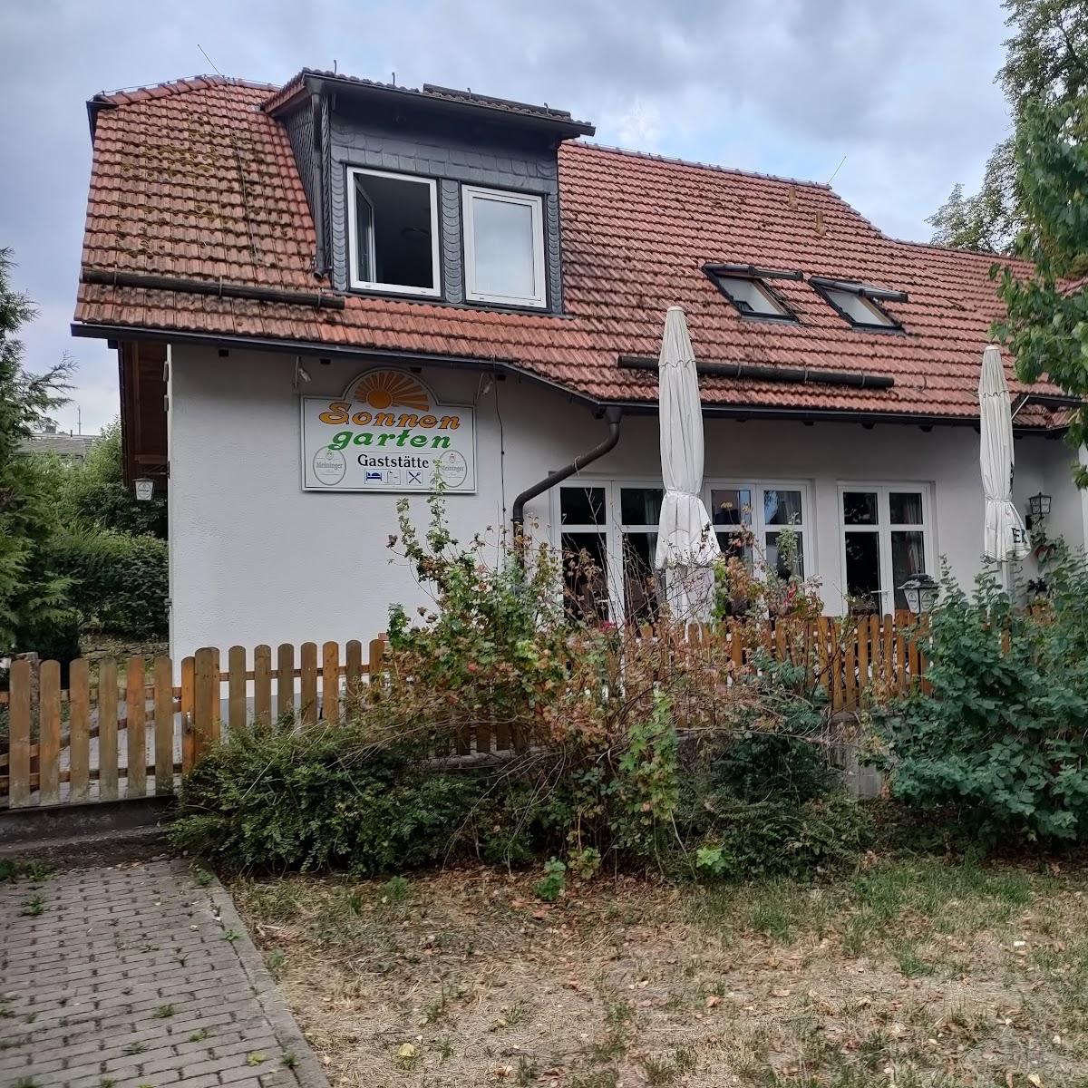 Restaurant "Gaststätte & Pension  Sonnengarten " in Meiningen