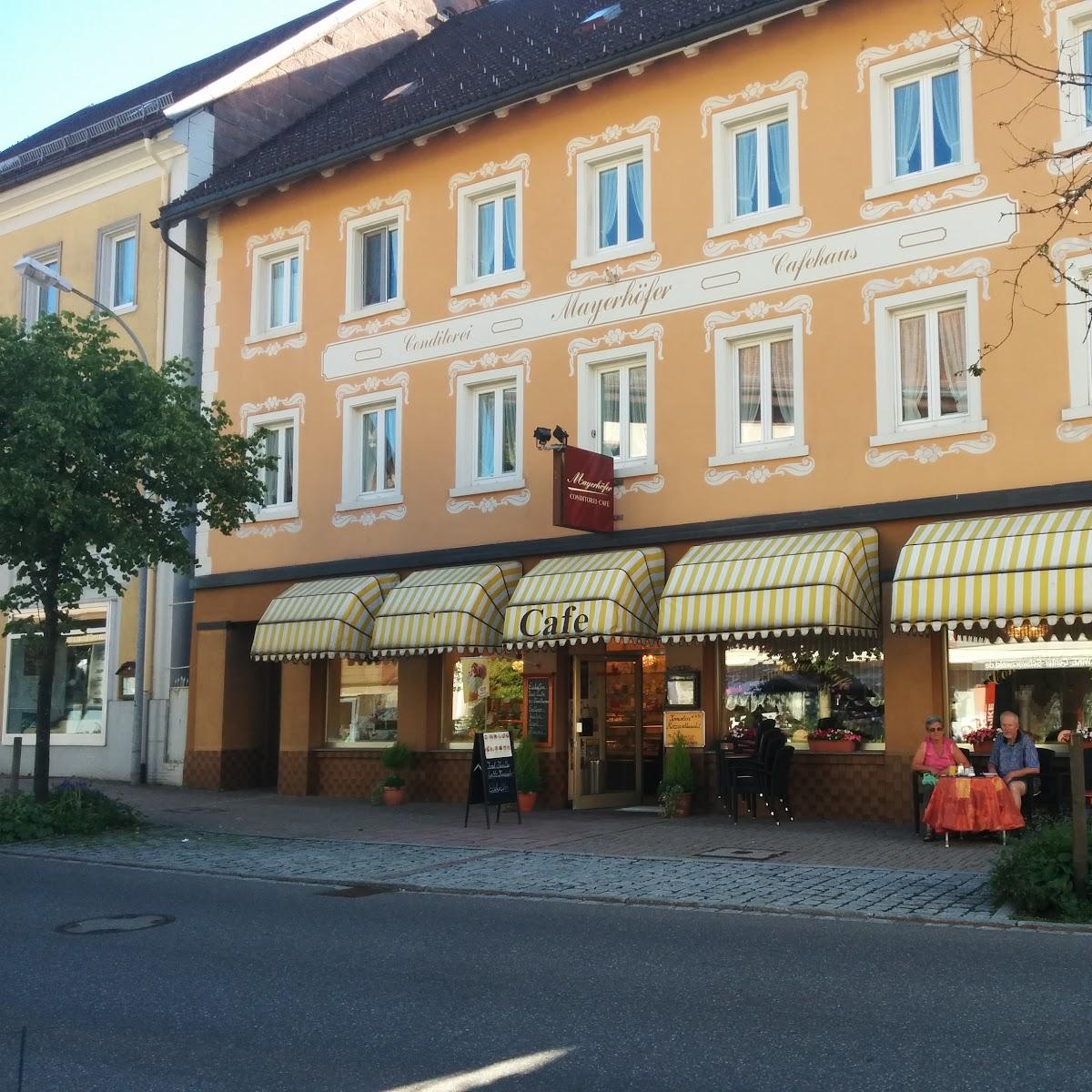Restaurant "Confiserie-Cafe-Conditorei Mayerhöfer - Furtwangen" in Furtwangen im Schwarzwald