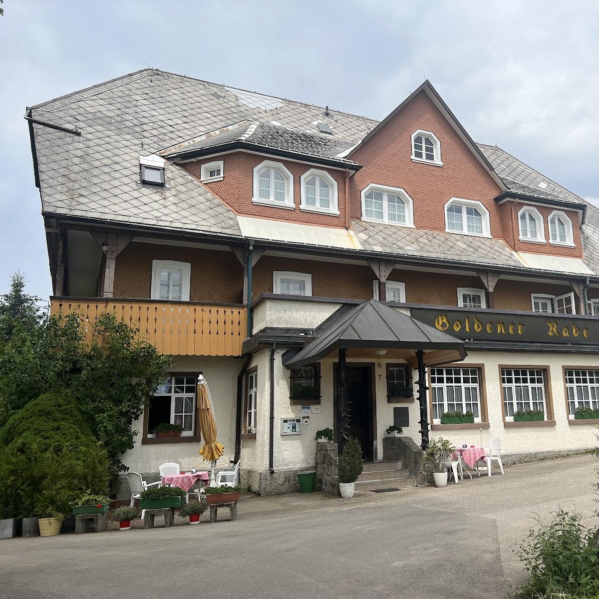 Restaurant "Hotel Goldener Rabe" in Furtwangen im Schwarzwald