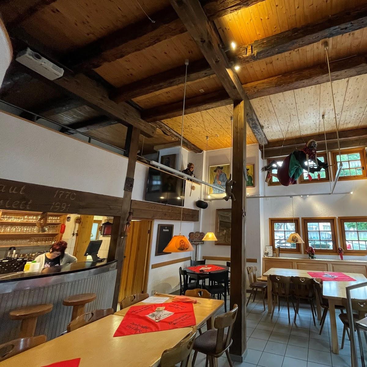 Restaurant "Alte Färbe" in Furtwangen im Schwarzwald
