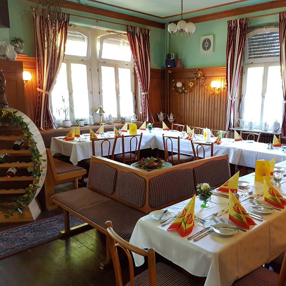 Restaurant "Zur Alten Eisenbahn" in Collenberg