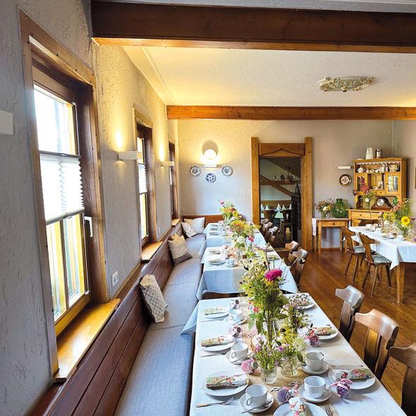 Restaurant "Zur Mengeburg" in Mönchberg