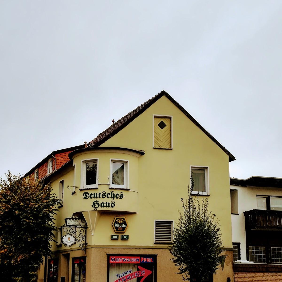 Restaurant "Deutsches Haus" in Willebadessen