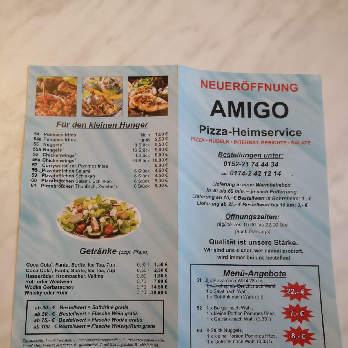 Restaurant "Amigo Pizza & Döner" in Osterwieck