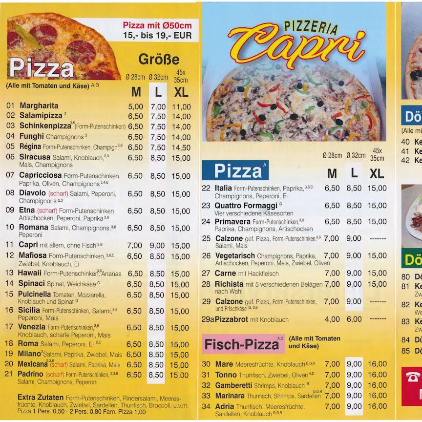 Restaurant "Capri Pizzeria" in Triftern