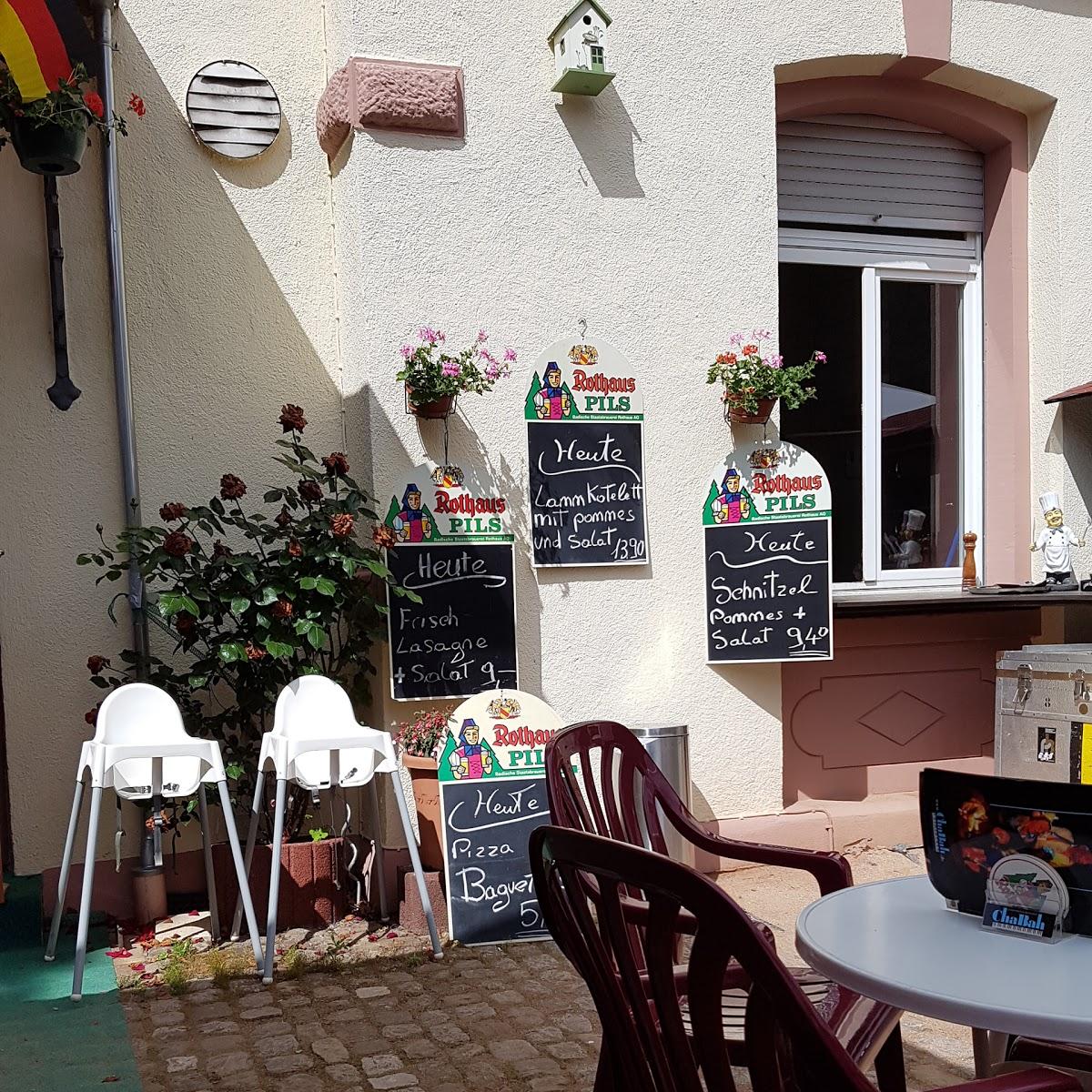 Restaurant "Gaststätte Chanderner Bahnhof" in Kandern