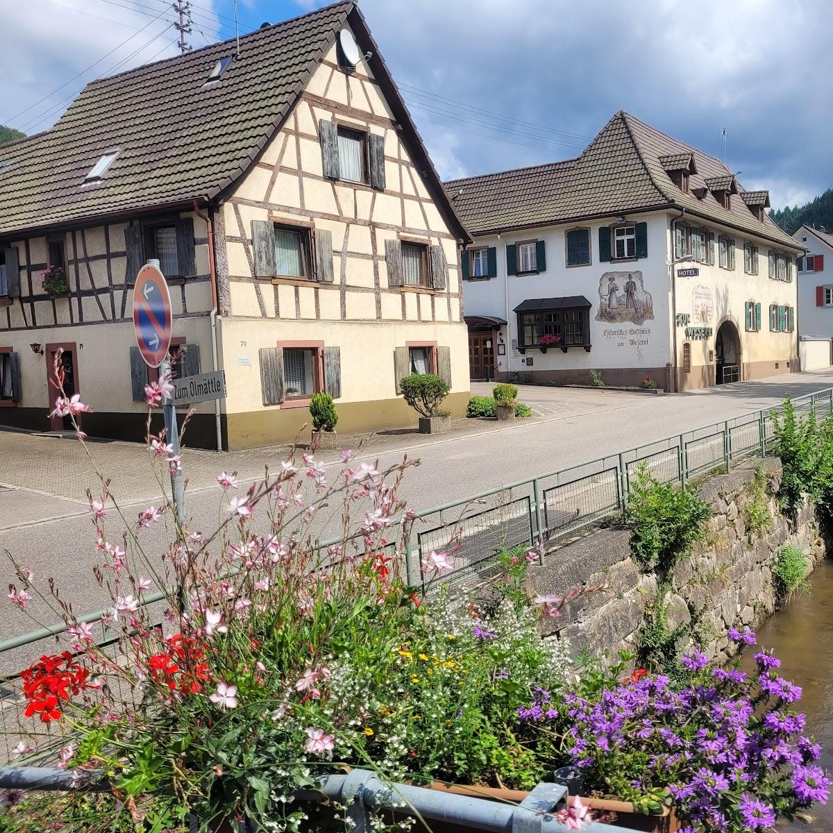 Restaurant "Zur Weserei Hotel Garni" in Kandern