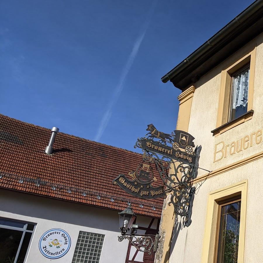 Restaurant "Brauerei Hönig GbR" in Litzendorf