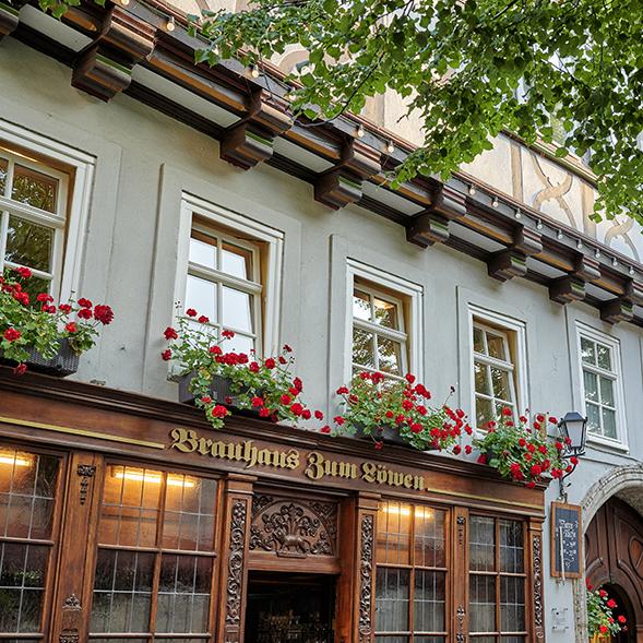 Restaurant "Brauhaus Zum Löwen" in Mühlhausen-Thüringen