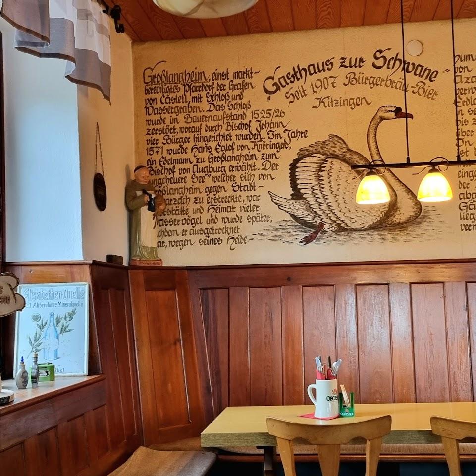 Restaurant "Gasthaus zur Schwane" in Großlangheim