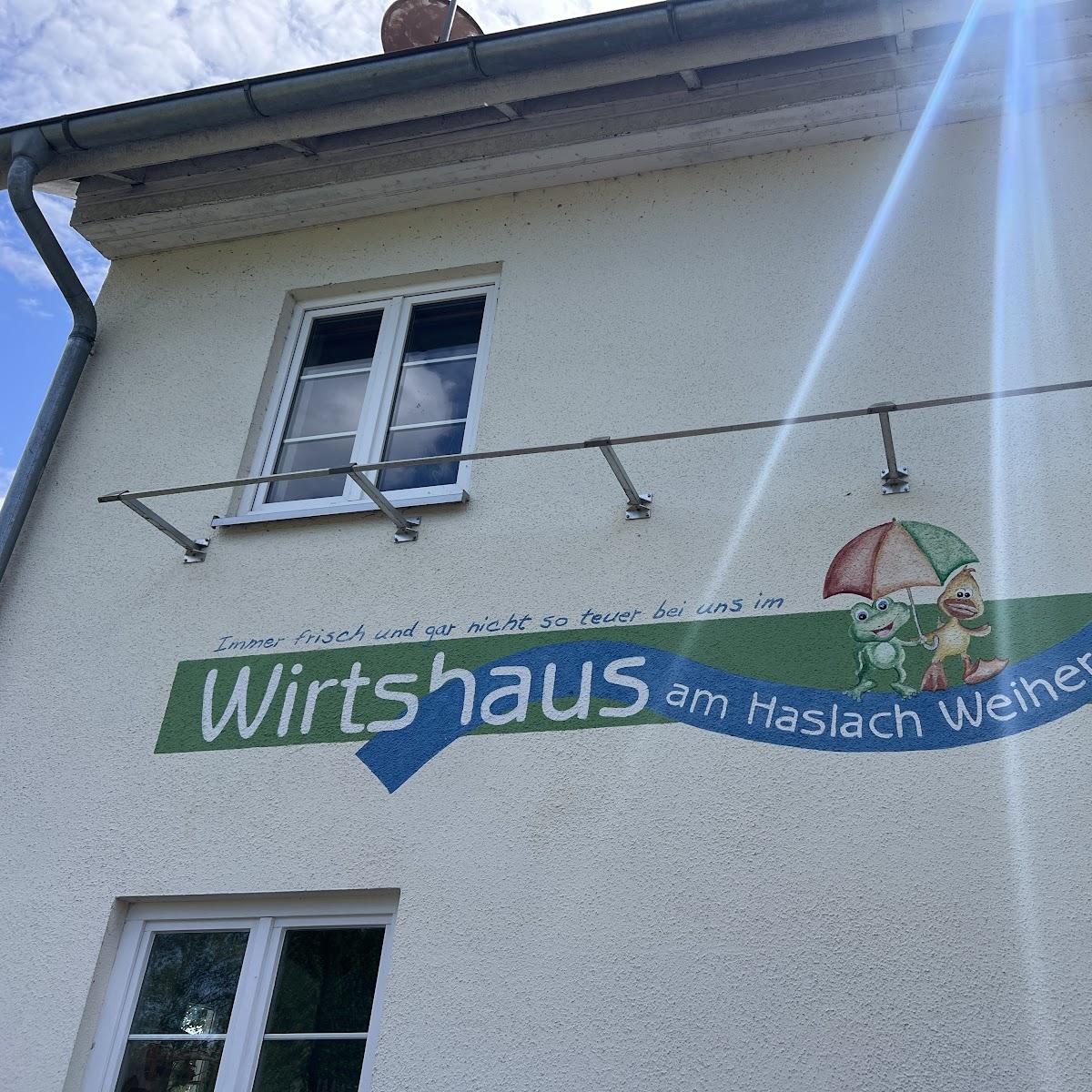 Restaurant "Wirtshaus am Haslach Weiher" in Aulendorf