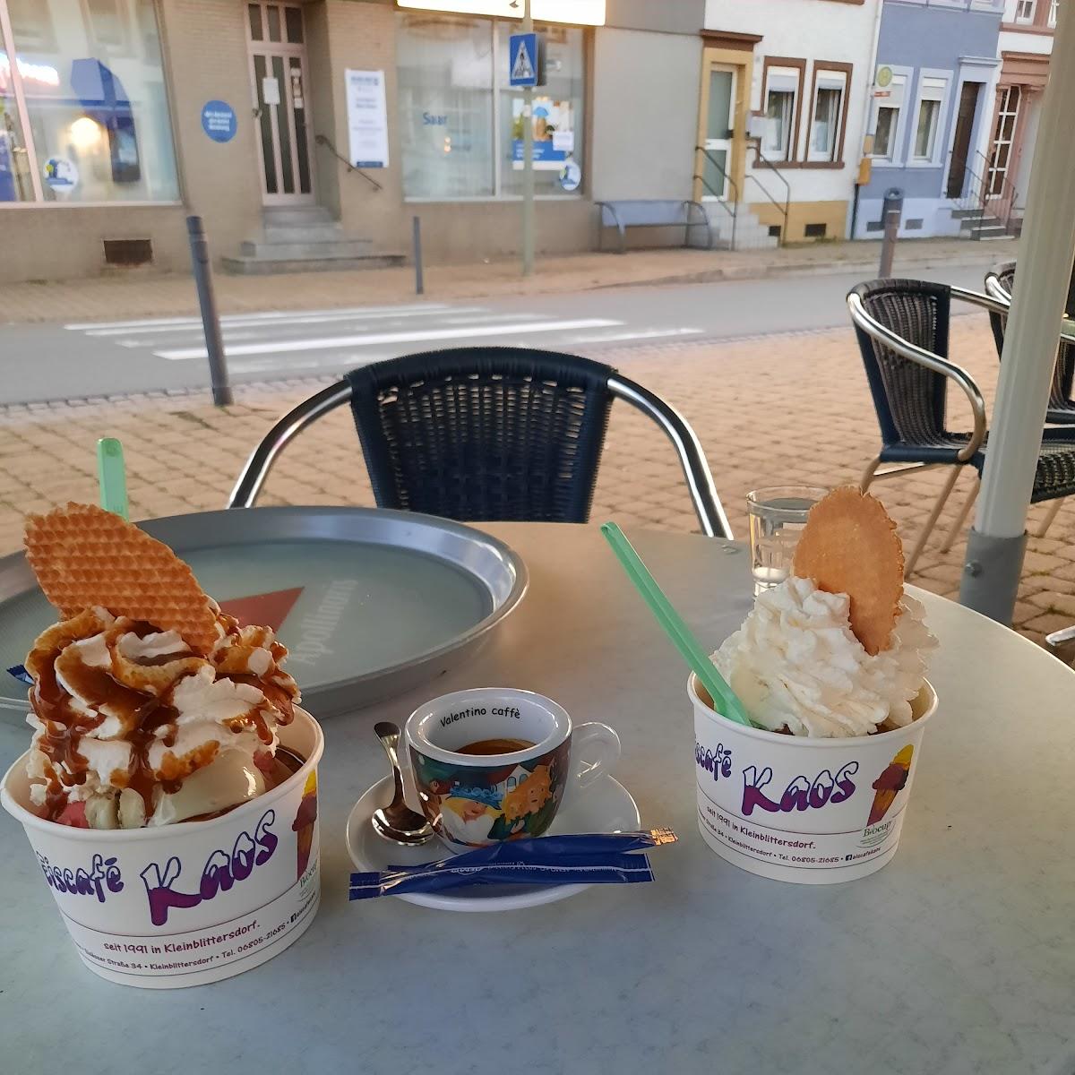 Restaurant "Eiscafé Kaos" in Kleinblittersdorf