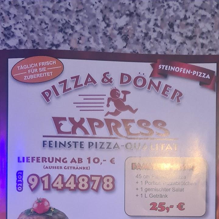 Restaurant "Pizza & Döner Express" in Witten