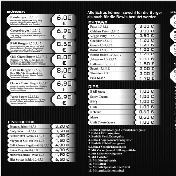 Restaurant "Burger & Bowl