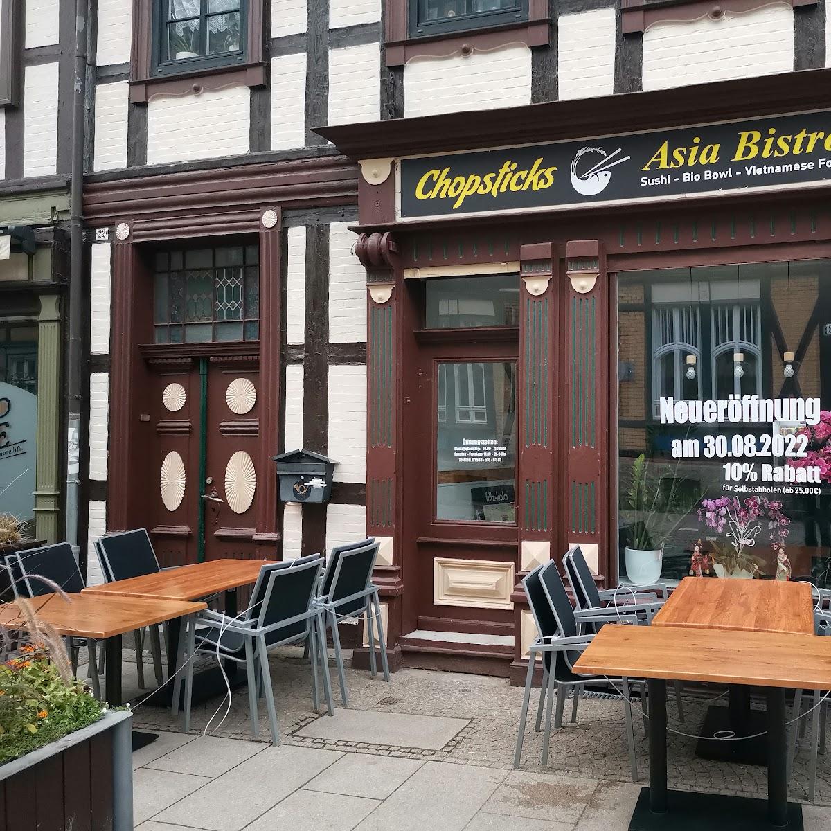Restaurant "Chopsticks Asia Bistro" in Wernigerode