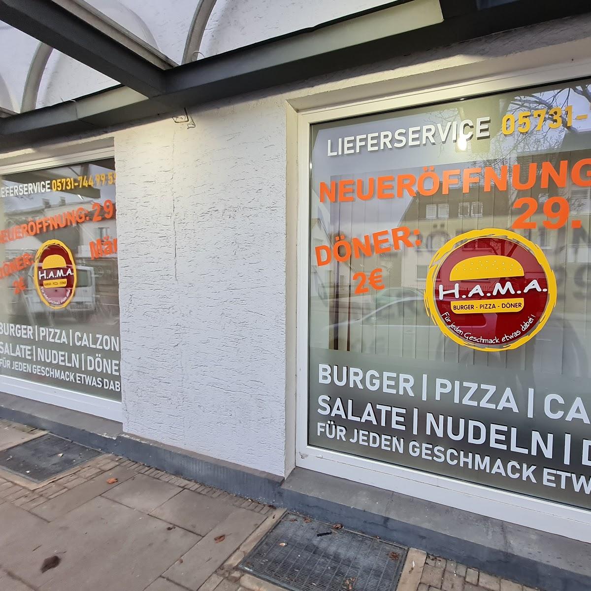 Restaurant "H.A.M.A. | Burger • Pizza • Döner" in Bad Oeynhausen