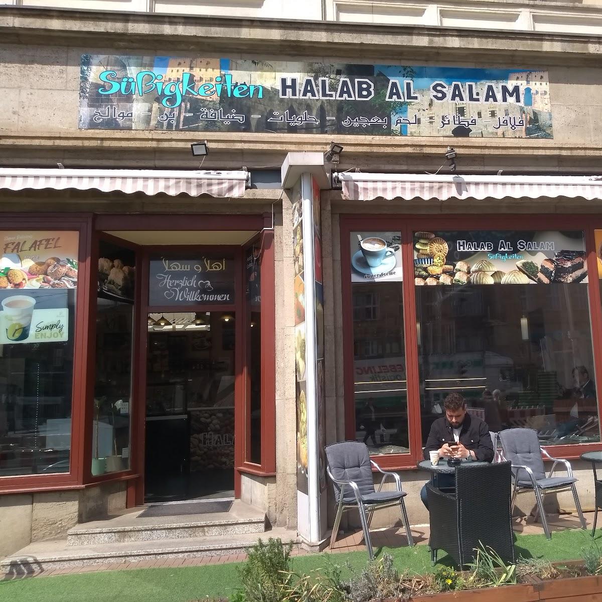 Restaurant "|| Halab Al Salam Süßigkeiten Nüsse Café" in Magdeburg