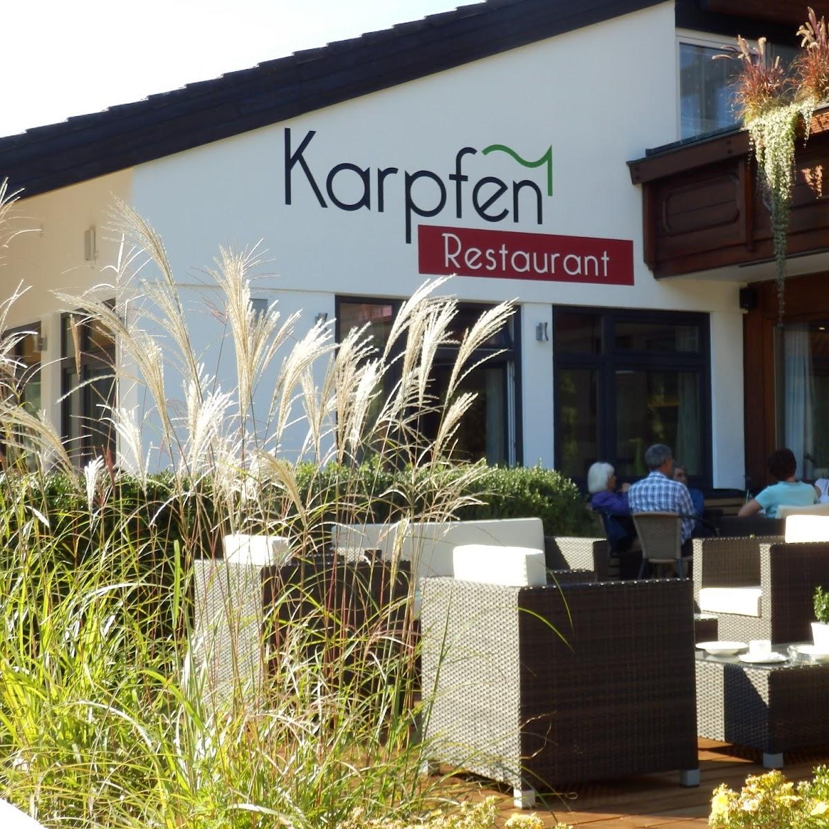 Restaurant "Restaurant & Ferienwohnungen „Karpfen am “" in  Illmensee