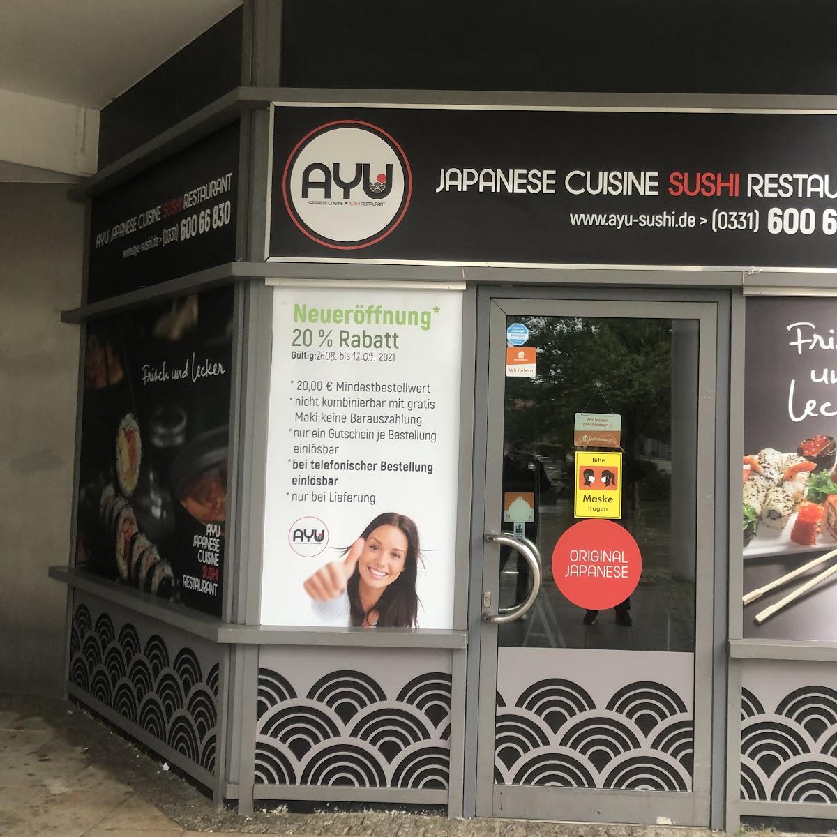 Restaurant "Ayu Sushi" in Potsdam