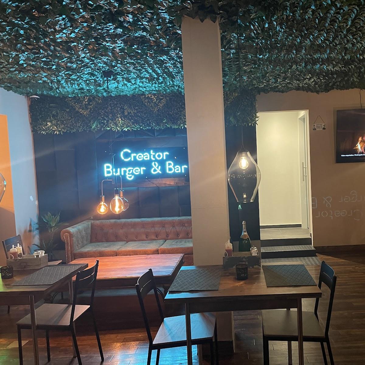 Restaurant "Creator Burger Bar" in Markt Schwaben