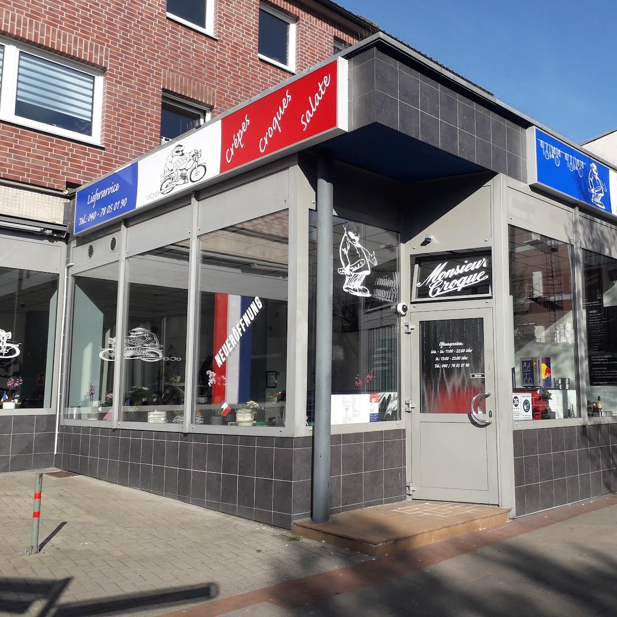 Restaurant "Monsieur Croque" in Hamburg