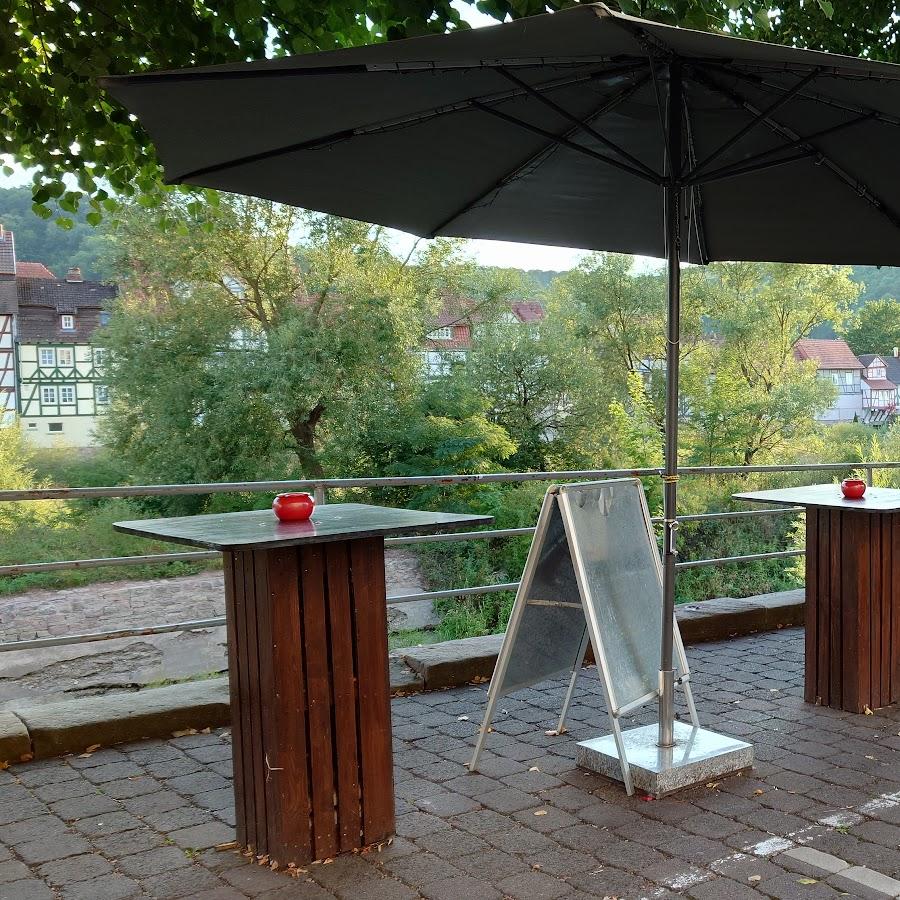 Restaurant "Imbiss zur alten Fuldabrücke" in Rotenburg an der Fulda