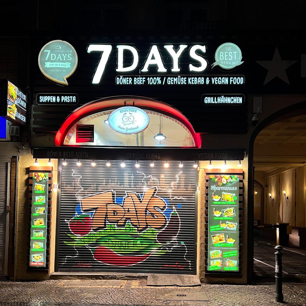 Restaurant "7 days Kebab Burger 7daysfinestfreshfood" in Berlin