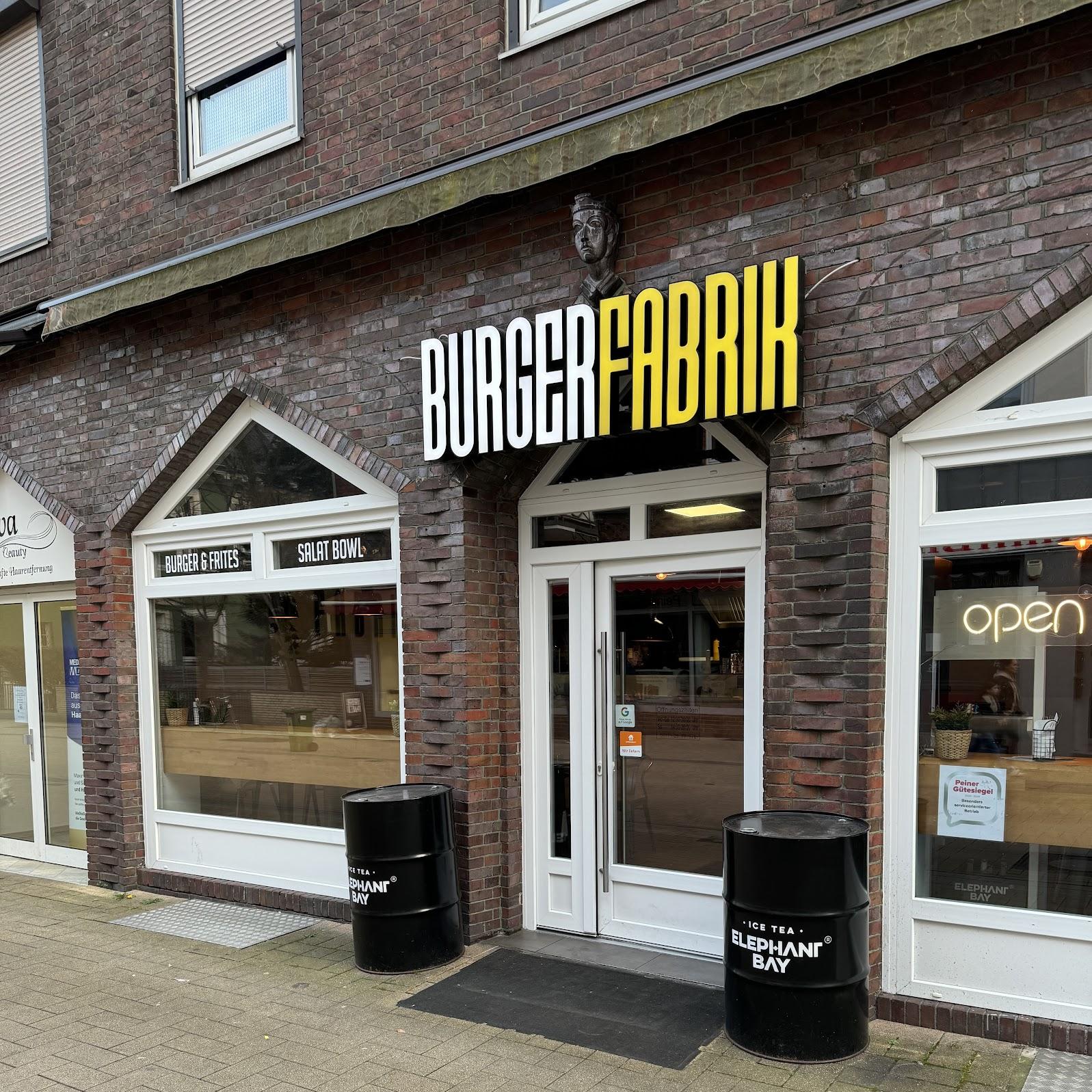 Restaurant "BURGERFABRIK burger & more" in Peine
