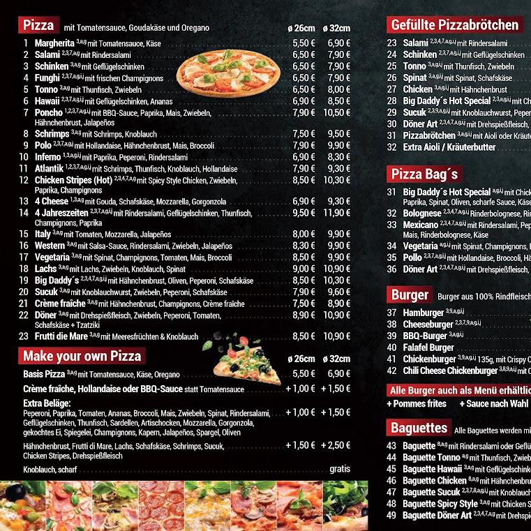 Restaurant "Big Daddys Pizza" in Aachen