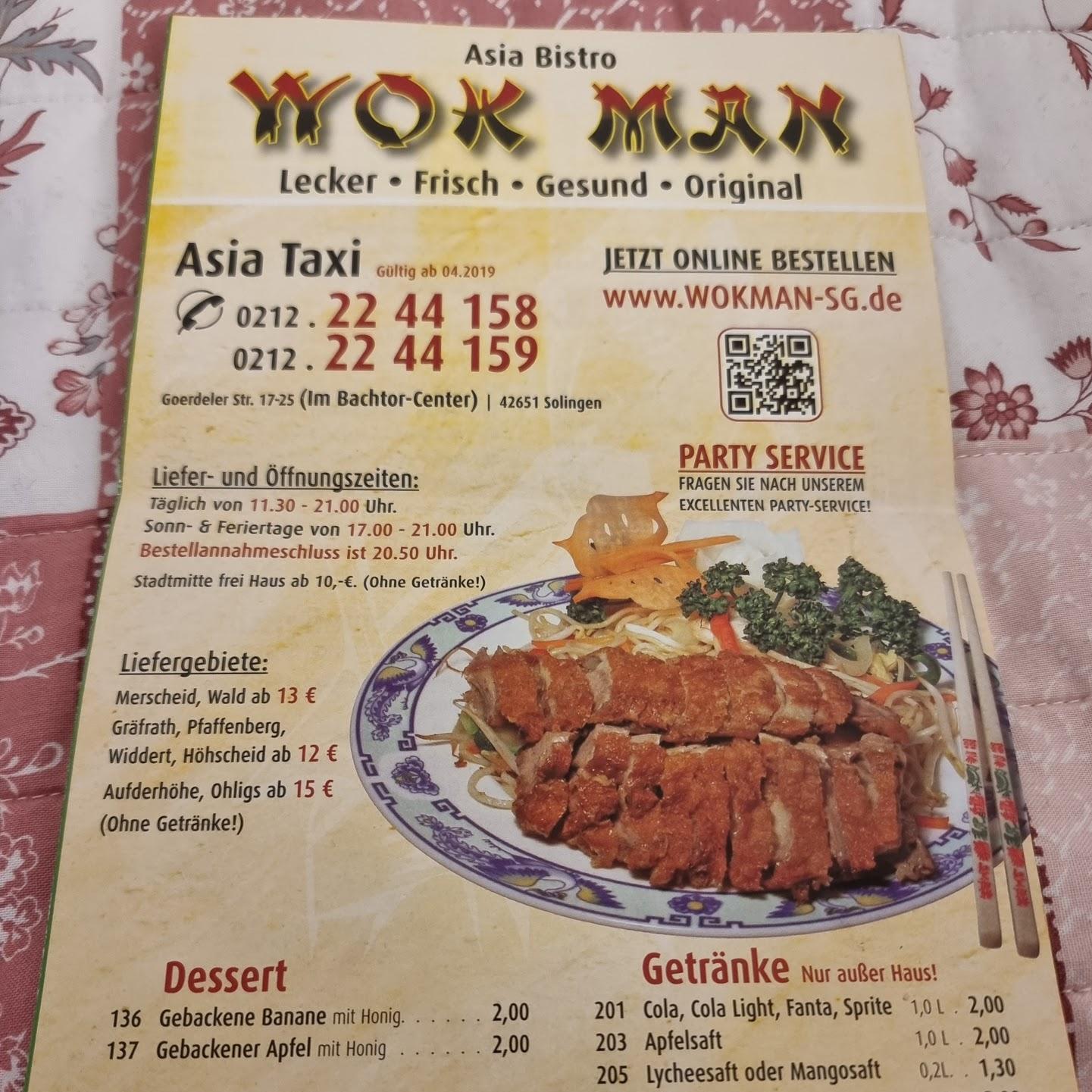 Restaurant "Wok Man" in Solingen