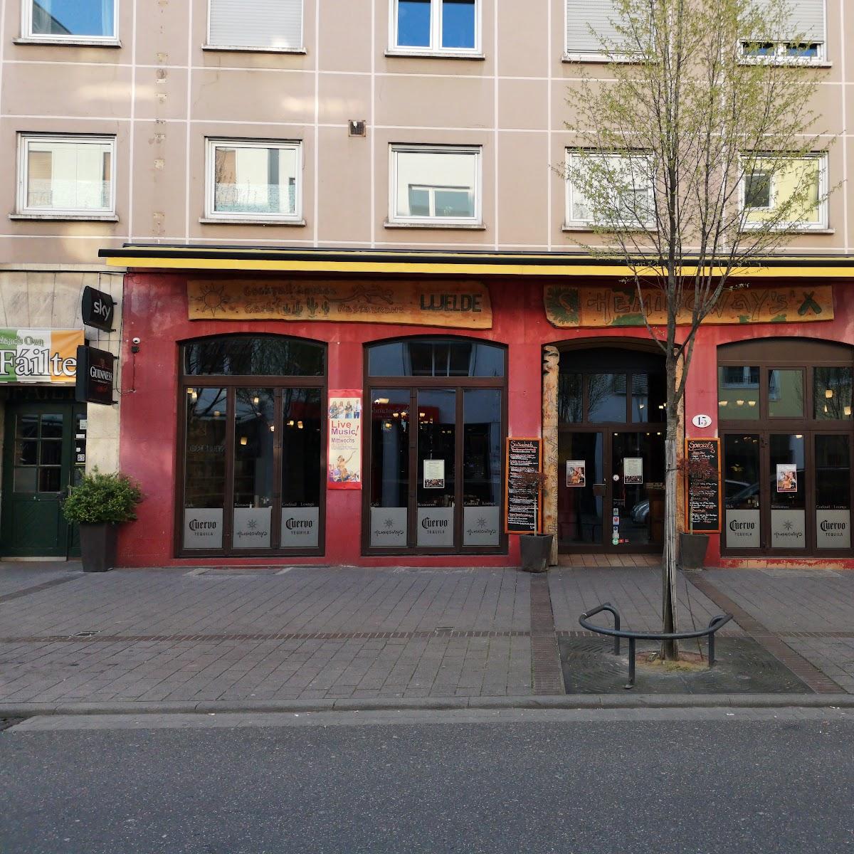 Restaurant "Hemingways Cocktail Lounge Restaurant Café" in Ludwigshafen am Rhein