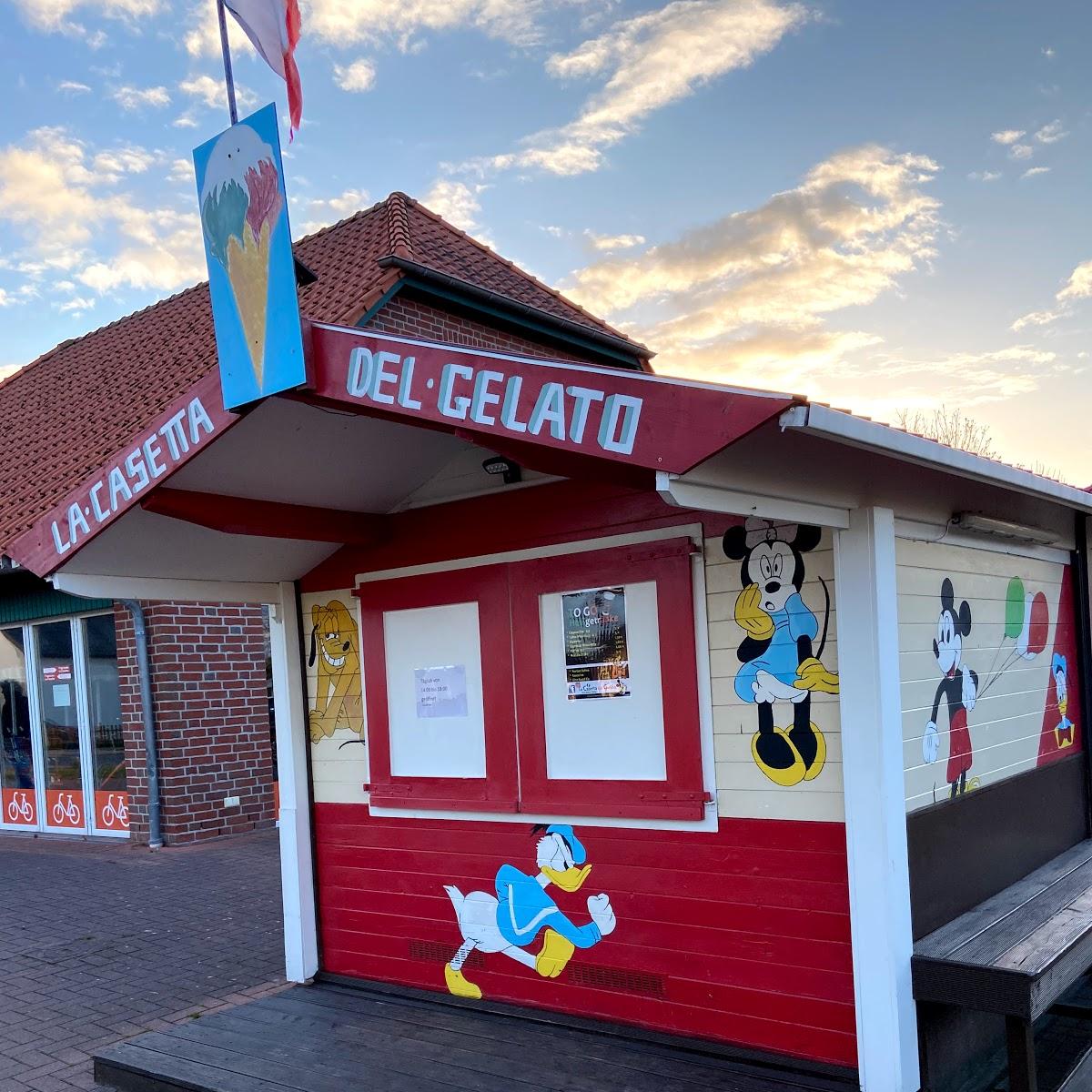 Restaurant "La casetta del gelato" in  Butjadingen