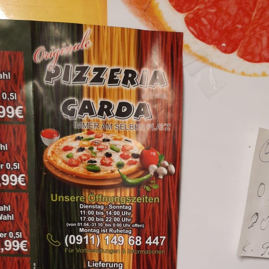 Restaurant "Pizzeria Garda" in Nürnberg