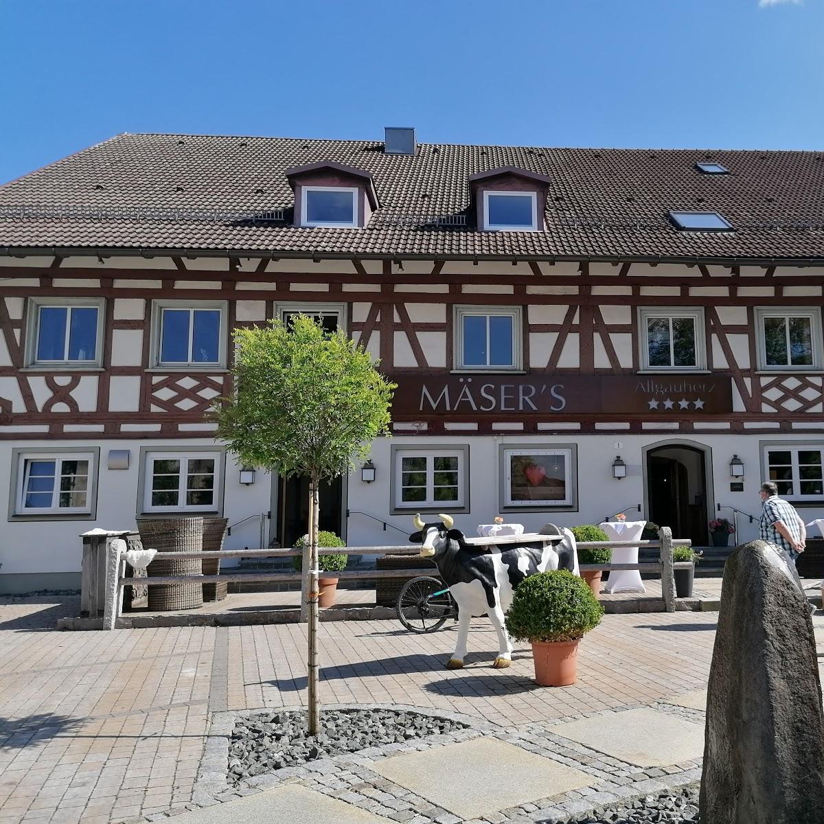 Restaurant "Mäser´s Allgäuherz Hotel" in Wiggensbach