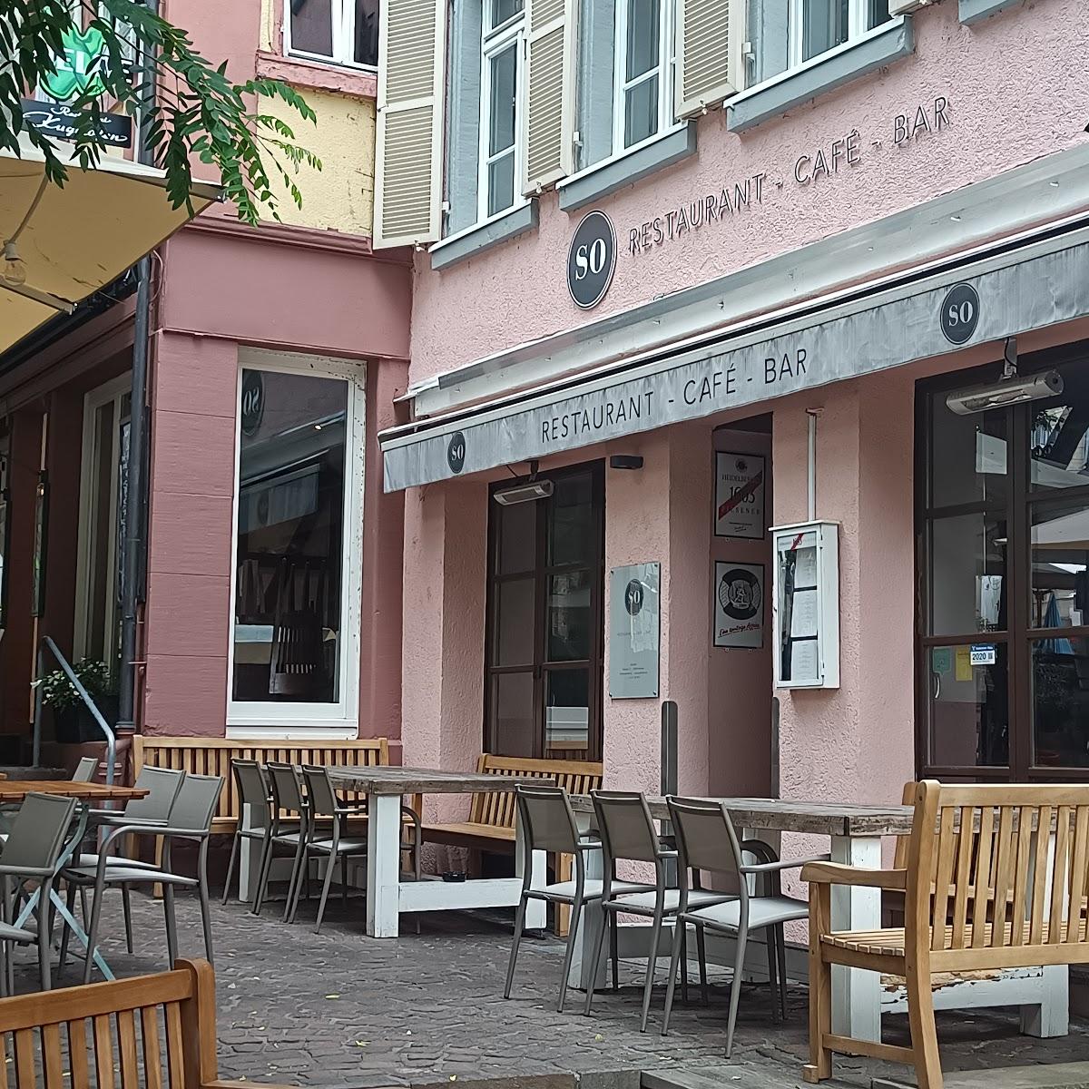 Restaurant "SO Restaurant – Café – Bar" in  Weinheim