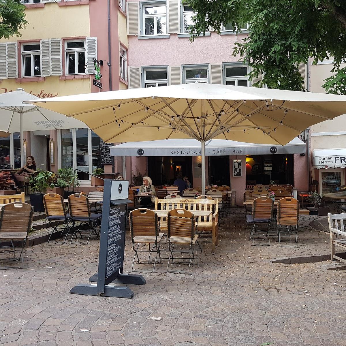 Restaurant "Restaurant SO" in Weinheim